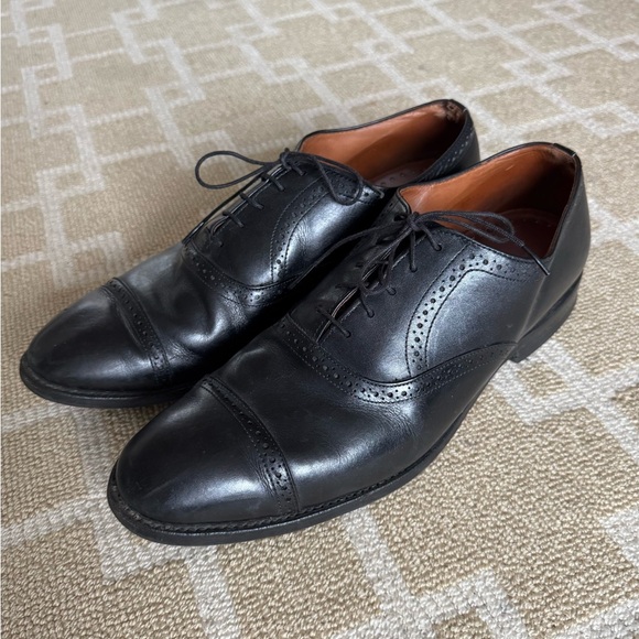 Allen Edmonds Van Ness Cap Toe Oxford Dress Shoes Work Formal Black Leather 12 - Picture 8 of 8